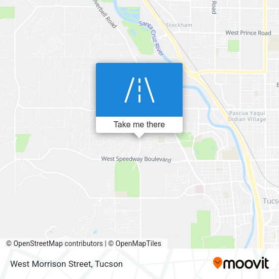 Mapa de West Morrison Street