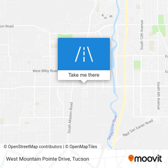 Mapa de West Mountain Pointe Drive