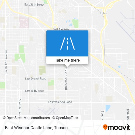 East Windsor Castle Lane map