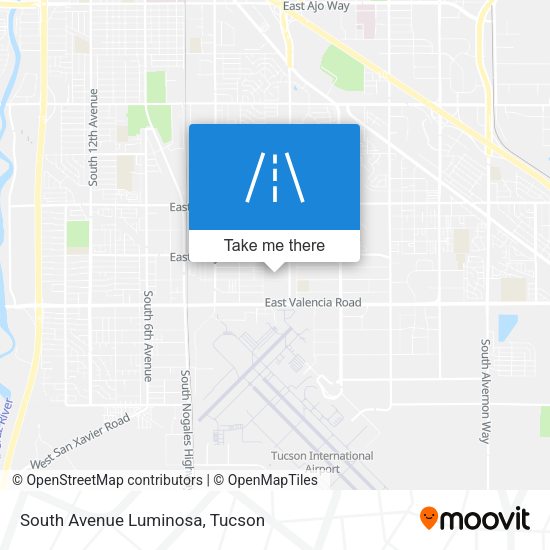South Avenue Luminosa map