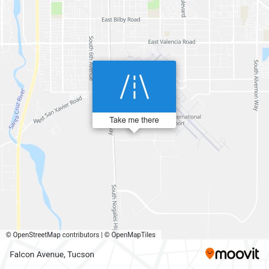 Mapa de Falcon Avenue