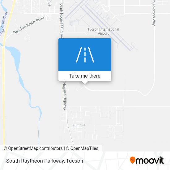 South Raytheon Parkway map