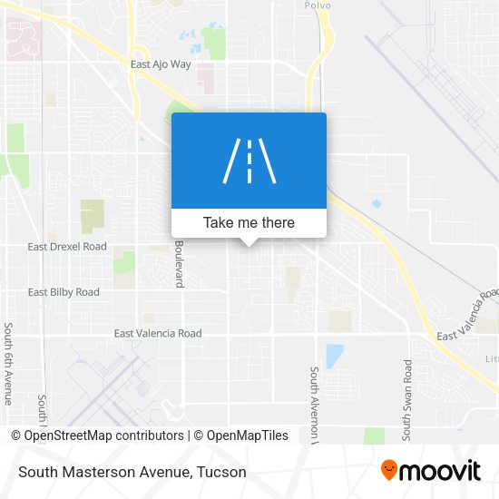 South Masterson Avenue map