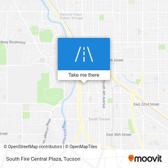 South Fire Central Plaza map