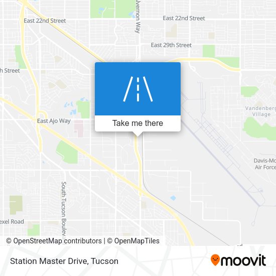 Station Master Drive map