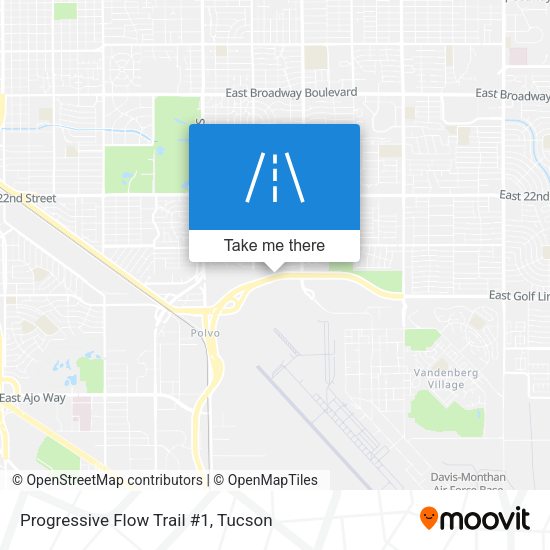 Progressive Flow Trail #1 map