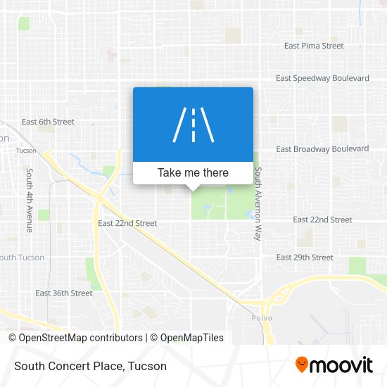 South Concert Place map