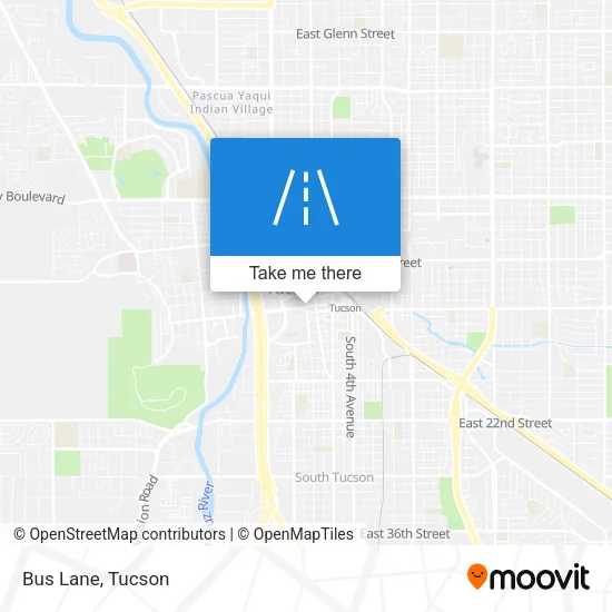 Bus Lane map