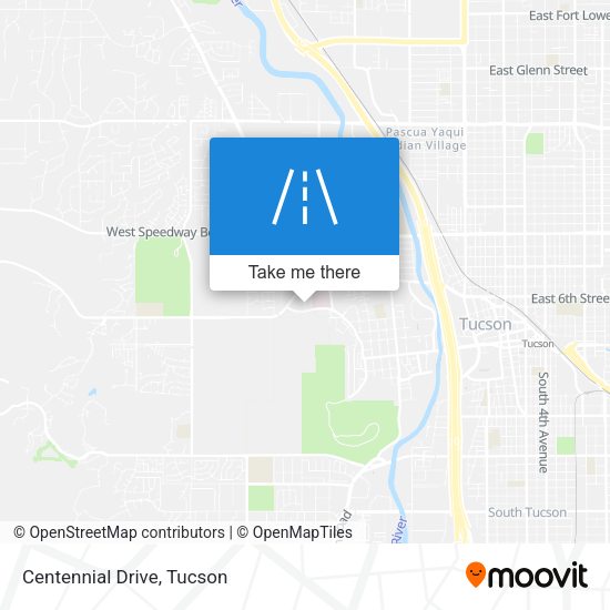 Mapa de Centennial Drive