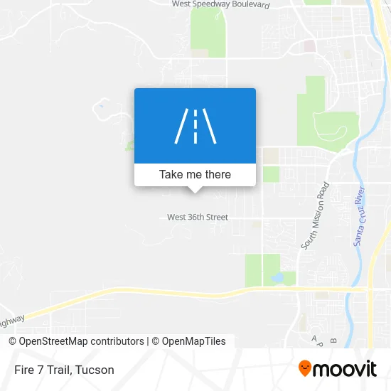 Fire 7 Trail map