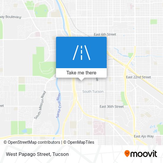 Mapa de West Papago Street