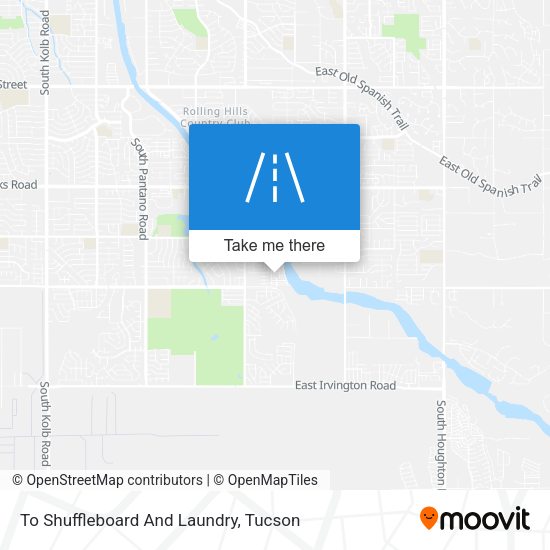 To Shuffleboard And Laundry map