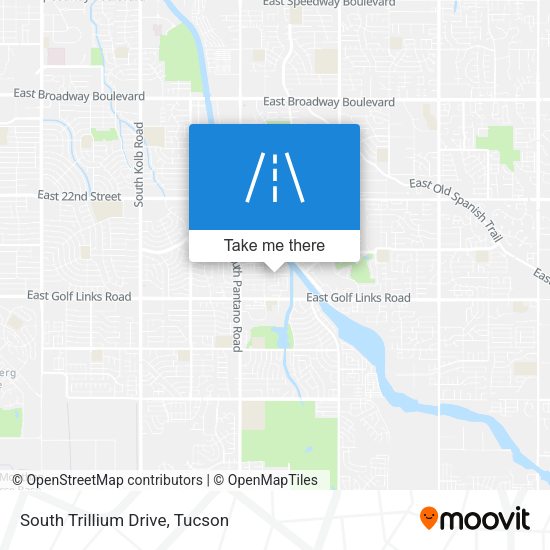 Mapa de South Trillium Drive