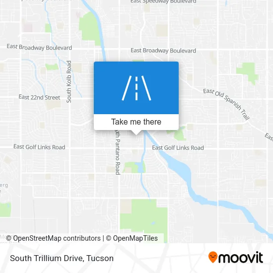 South Trillium Drive map