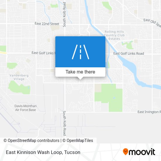 Mapa de East Kinnison Wash Loop
