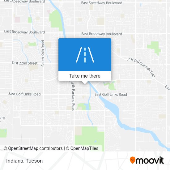 Mapa de Indiana