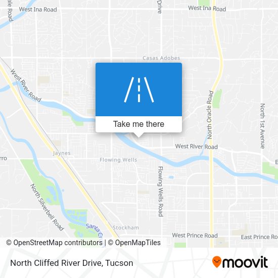 North Cliffed River Drive map