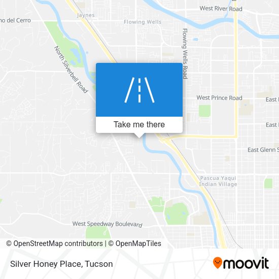 Mapa de Silver Honey Place