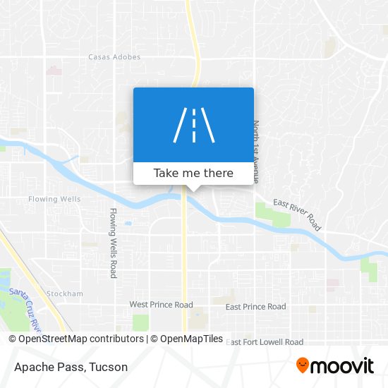 Apache Pass map