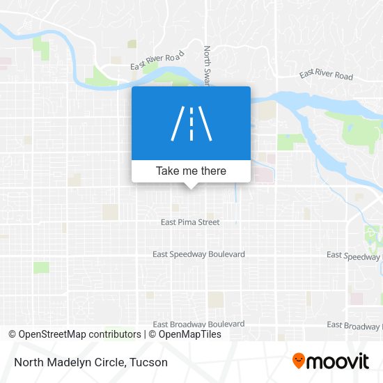 Mapa de North Madelyn Circle
