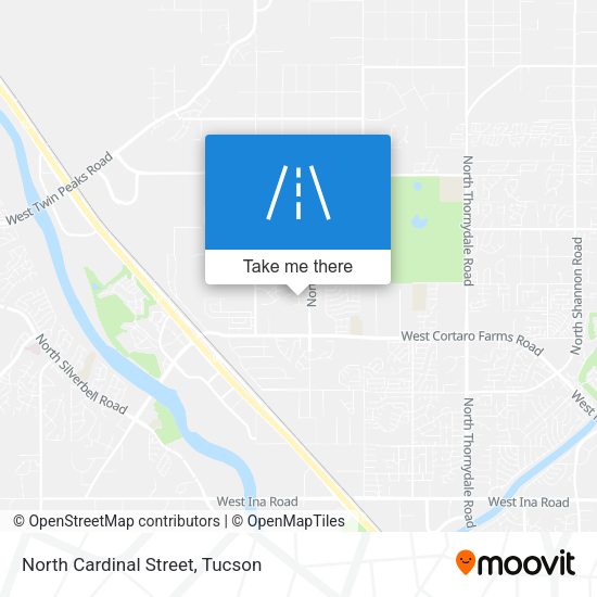 Mapa de North Cardinal Street