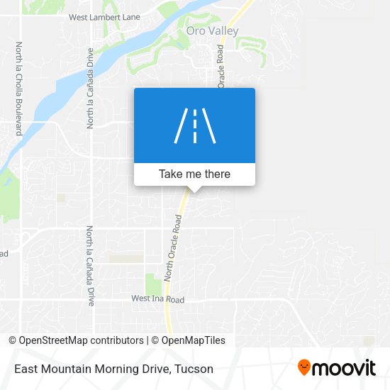 Mapa de East Mountain Morning Drive