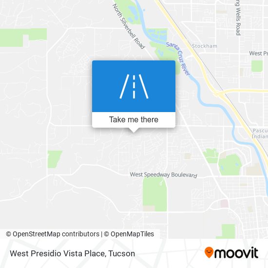 Mapa de West Presidio Vista Place