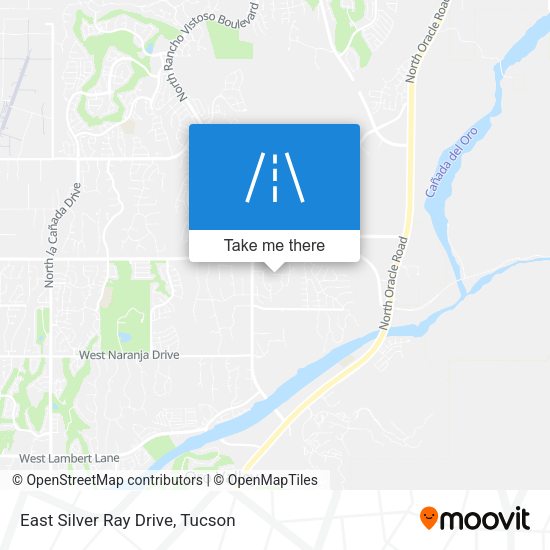 East Silver Ray Drive map
