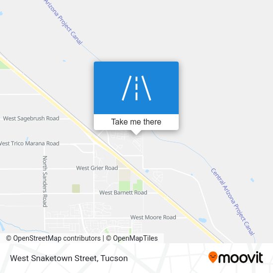 West Snaketown Street map