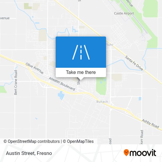 Austin Street map