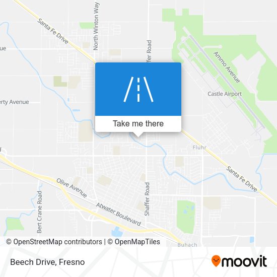 Mapa de Beech Drive
