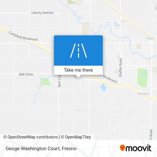 Geoge Washington Court map