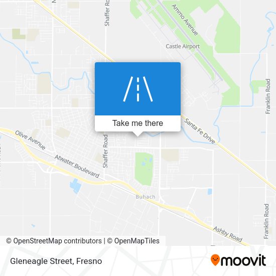 Mapa de Gleneagle Street