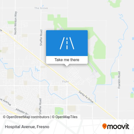 Mapa de Hospital Avenue