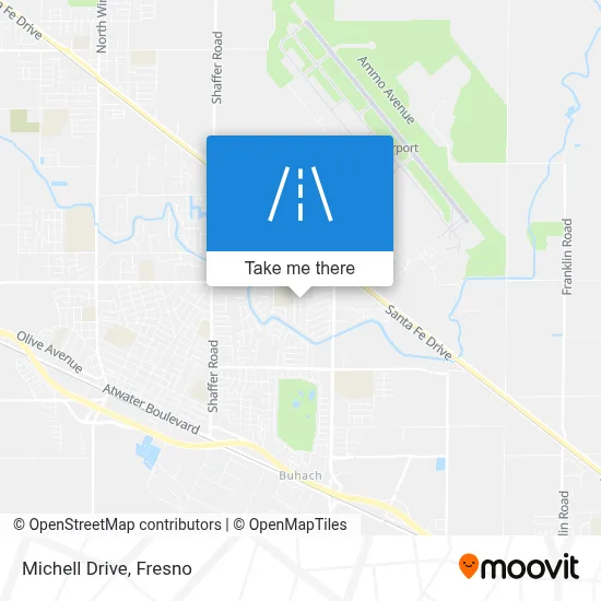 Michell Drive map