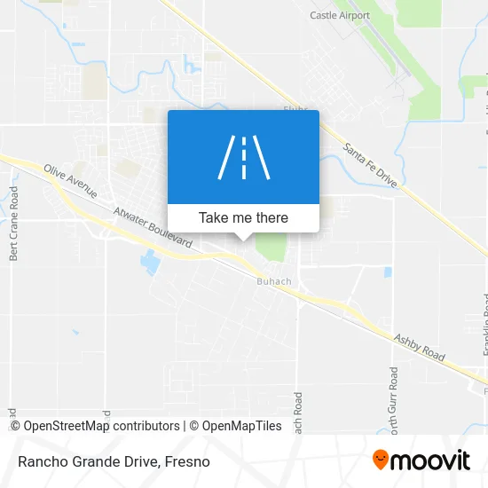 Rancho Grande Drive map
