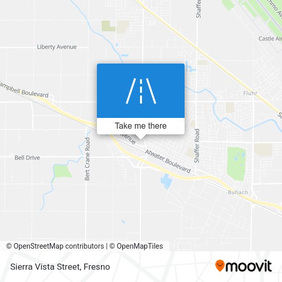 Sierra Vista Street map