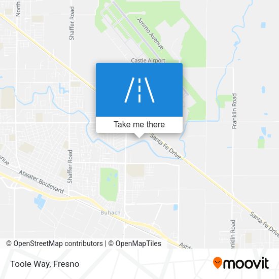 Toole Way map