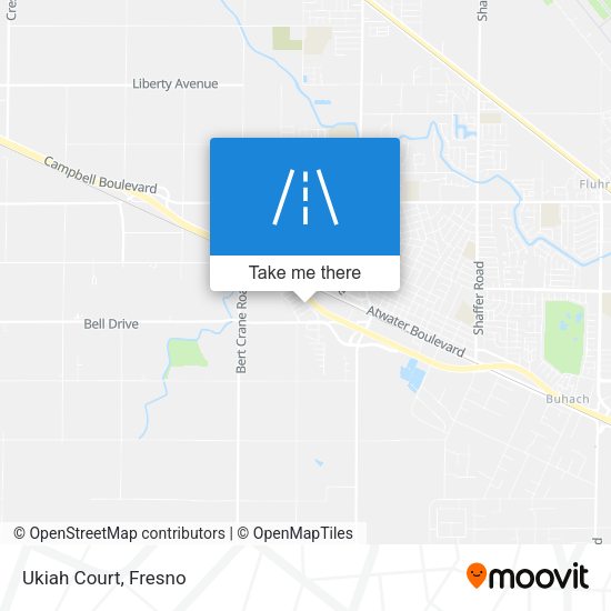 Mapa de Ukiah Court