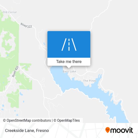 Mapa de Creekside Lane