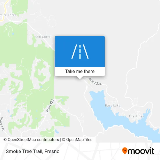 Smoke Tree Trail map