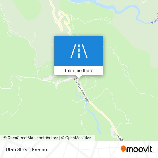 Mapa de Utah Street