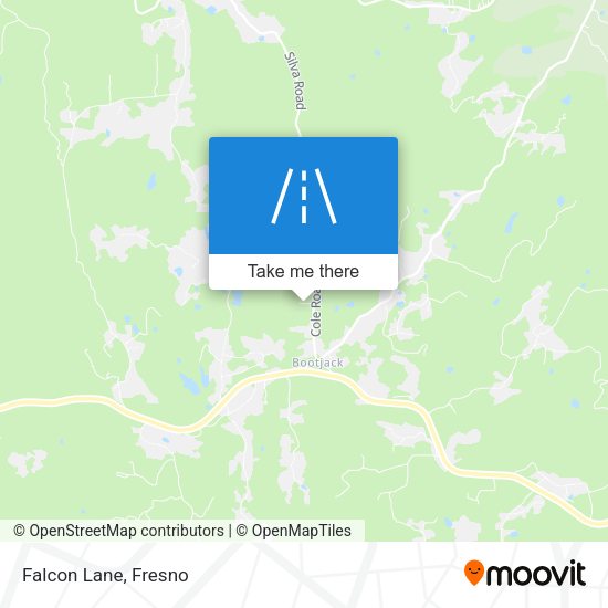 Mapa de Falcon Lane