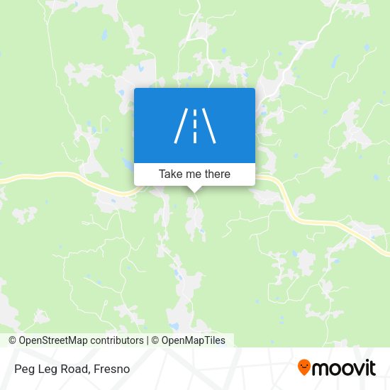 Mapa de Peg Leg Road