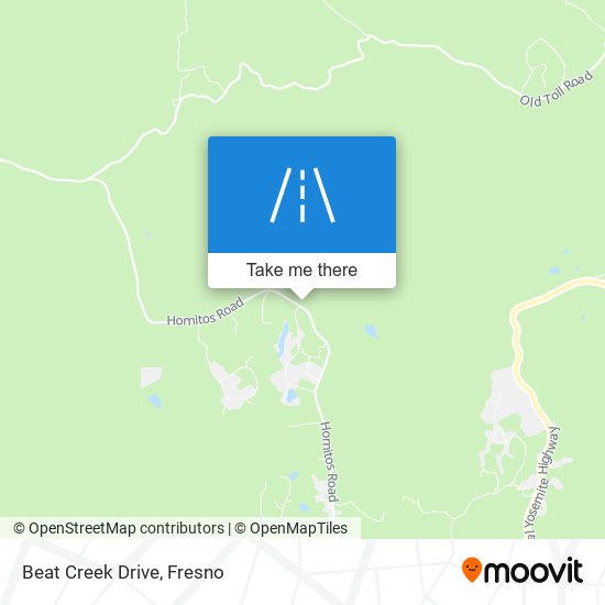Beat Creek Drive map