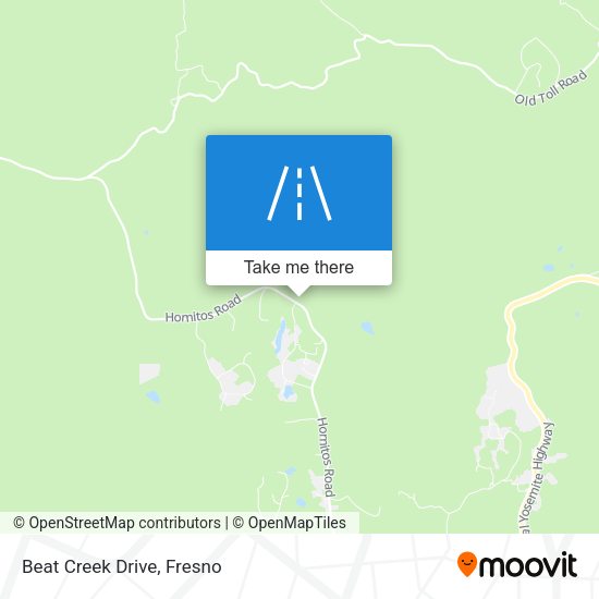 Beat Creek Drive map