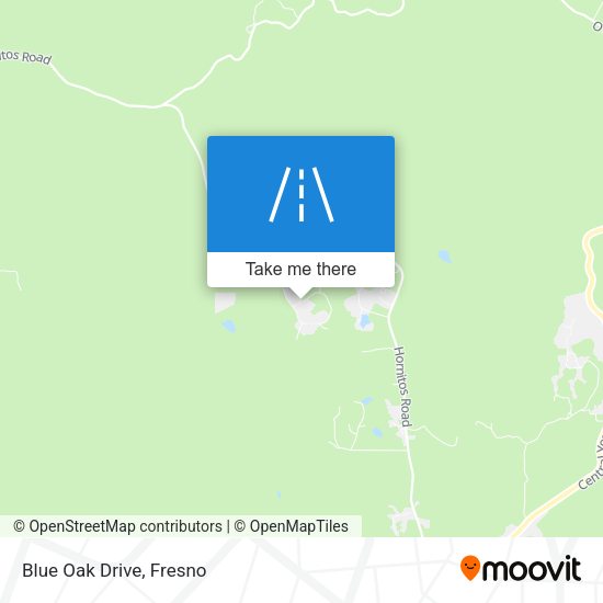 Blue Oak Drive map