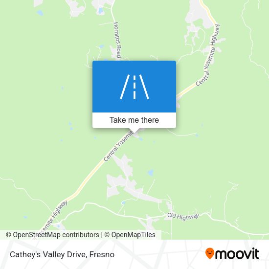 Mapa de Cathey's Valley Drive