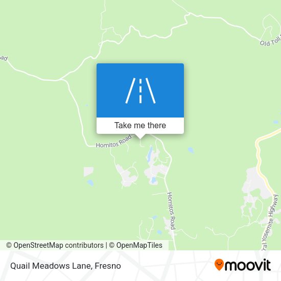 Quail Meadows Lane map