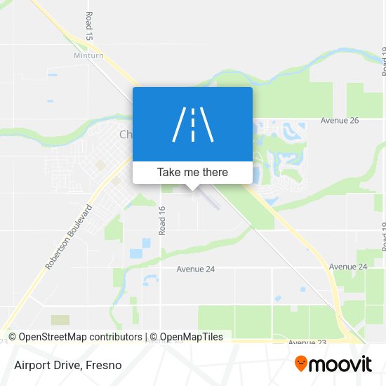 Airport Drive map